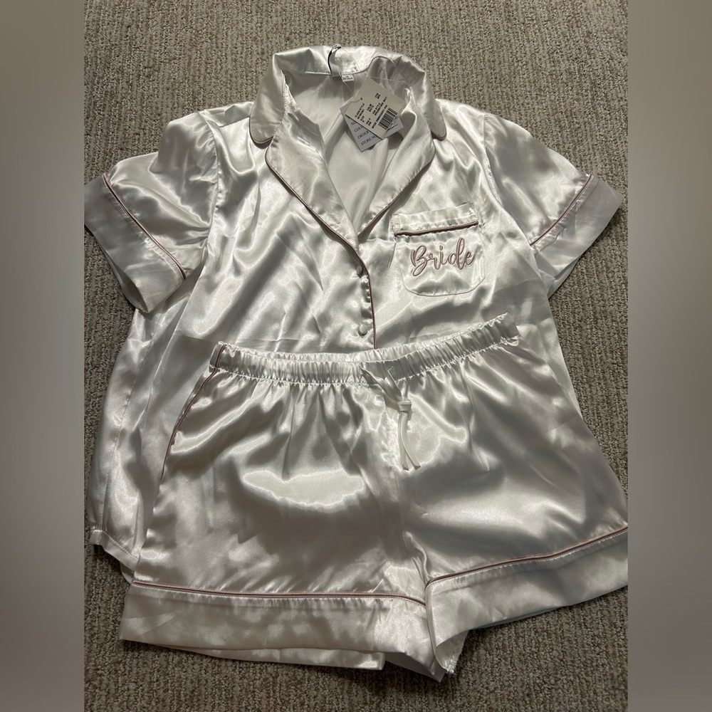 NWT Bride PJ set